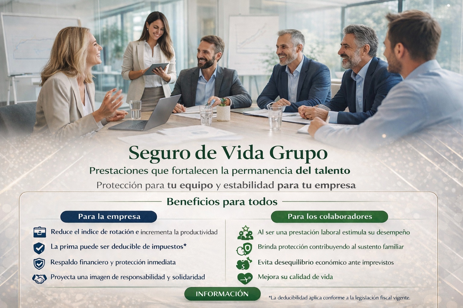 Seguro de Vida Grupo para PyMES